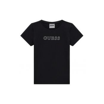 GUESS - Tricou cu strasuri