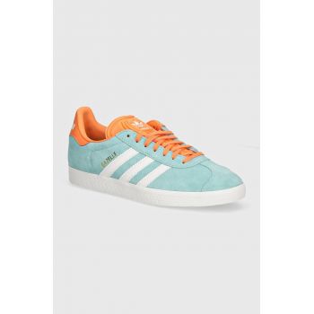 adidas Originals sneakers Gazelle culoarea turcoaz, IH2627