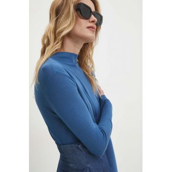 Answear Lab pulover de lana light, cu turtleneck