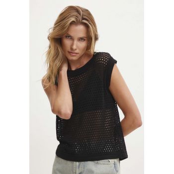 Answear Lab top culoarea negru