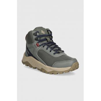 Columbia pantofi Trailstorm Ascend Mid Waterproof femei, culoarea gri, 2100151