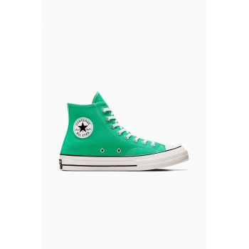 Converse tenisi Chuck 70 culoarea verde, A08613C