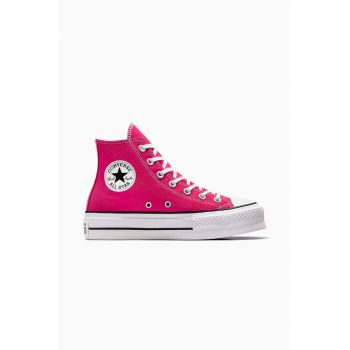 Converse tenisi Chuck Taylor All Star Lift femei, culoarea roz, A08288C