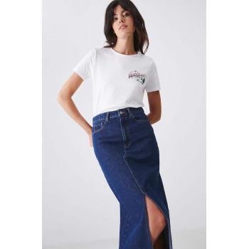 Medicine tricou femei, culoarea alb