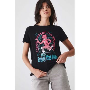 Medicine tricou femei, culoarea negru