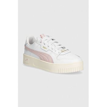 Puma sneakers Carina Street Lux culoarea alb, 397487