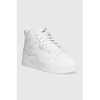 Puma sneakers Karmen II Idol Mid culoarea alb, 397463