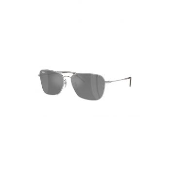 Ray-Ban ochelari de soare CARAVAN REVERSE culoarea argintiu, 0RBR0102S