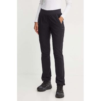 Columbia pantaloni de exterior Leslie Falls culoarea negru, 2087034