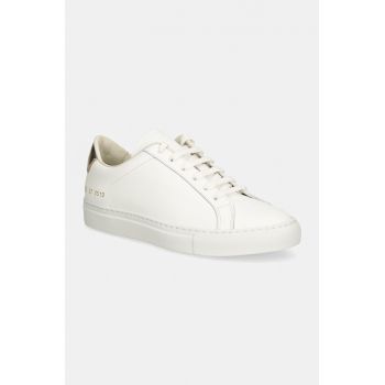 Common Projects sneakers din piele Retro Classic culoarea alb, 6165