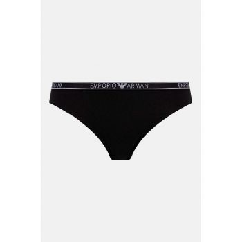 Emporio Armani Underwear chiloti brazilieni culoarea negru, 164752 4F223