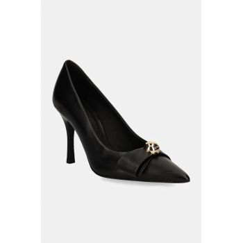 Furla stilettos de piele Sfera Decollete culoarea negru, YI41SFE X30000 O6000