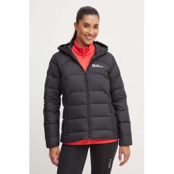 Jack Wolfskin geaca sport din puf Ather Down culoarea negru, A60330