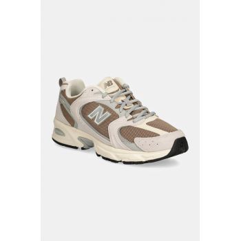 New Balance sneakers 530 culoarea maro, MR530CN