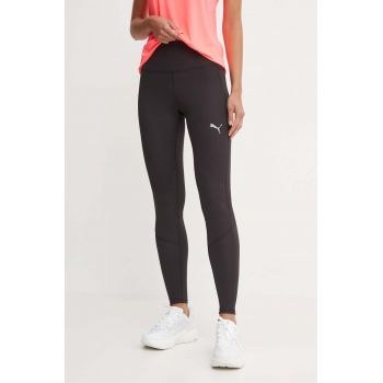 Puma leggins de antrenament culoarea negru, modelator, 681671