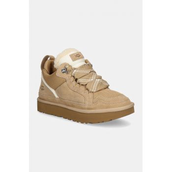 UGG sneakers Lowmel culoarea bej, 1144032-SAN