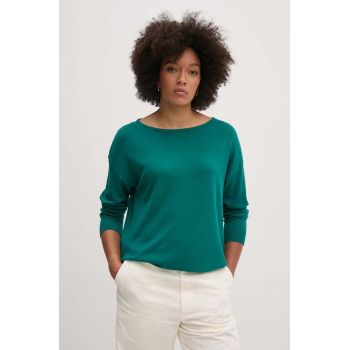 United Colors of Benetton pulover femei, culoarea verde, light, 103CD10AV