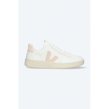 Veja sneakers din piele Leather V-12 culoarea alb XD0202335A