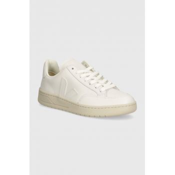 Veja sneakers din piele V-12 culoarea: alb XD022297