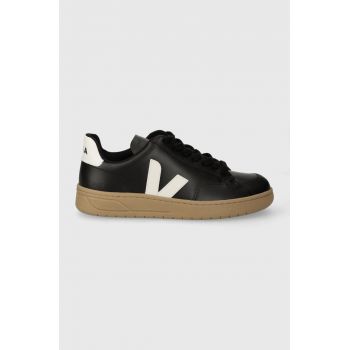 Veja sneakers din piele V-12 culoarea negru, XD0203638