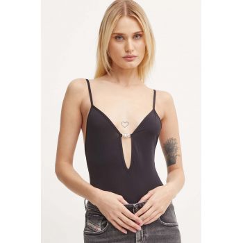 Diesel body UFBY-OVAL-D-BODYSUIT femei, culoarea negru, A15225.0HPAK