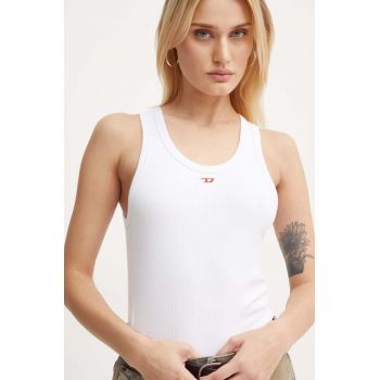 Diesel top T-ANKY-D femei, culoarea alb, A05104.0EJAI