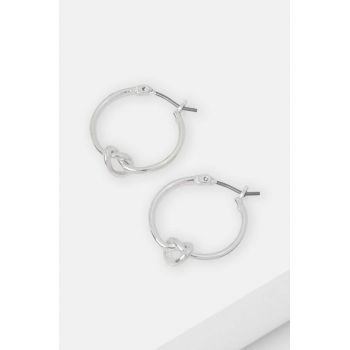 Dkny cercei PE KNOT HOOP 04G00547 ieftini