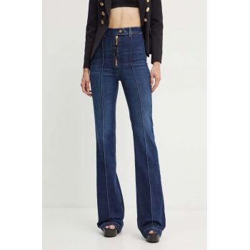 Elisabetta Franchi jeansi femei high waist, PJ27D46E2