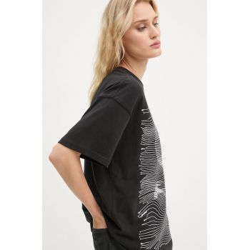 G-Star Raw tricou din bumbac femei, culoarea negru, D25030-D609