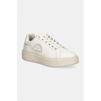 Karl Lagerfeld sneakers MAXI KUP culoarea alb, KL62212