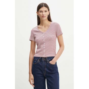 Levi's tricou femei, culoarea rosu, A8782