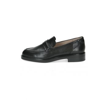 Pantofi loafer uni de piele