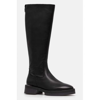 Steve Madden cizme Medellyn femei, culoarea negru, cu toc plat, izolare usoara, SM11003320