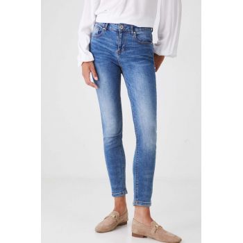 Medicine jeans femei, culoarea bleumarin