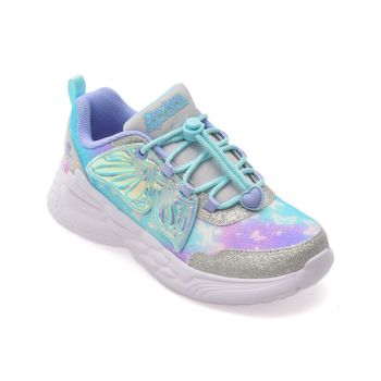 Pantofi casual SKECHERS multicolor, 303055L, din piele ecologica