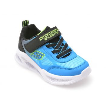 Pantofi sport SKECHERS albastri, 401495N, din material textil