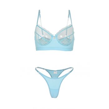 Set lenjerie sexy 2 piese cu dantela - sutien - EFAYN RO