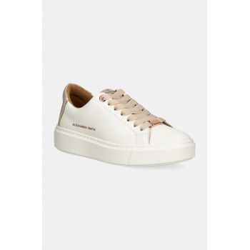 Alexander Smith sneakers London culoarea alb, ALBALDW8290WGD