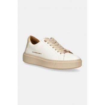 Alexander Smith sneakers London culoarea alb, ALBALDW8372WBE