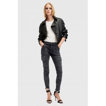 AllSaints jeansi DURAN femei, culoarea negru, W014EB