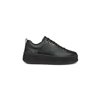 Geox sneakers din piele D SPHERICA ECUB-2 culoarea negru, D46WVA 00085 C9997