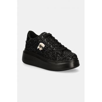 Karl Lagerfeld sneakers ANAKAPRI culoarea negru, KL63531N