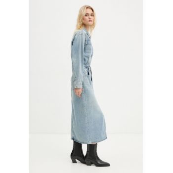 Levi's rochie jeans midi, drept, 0002Q