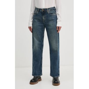 Pepe Jeans jeansi LOOSE ST JEANS HW femei high waist, PL204699HW6