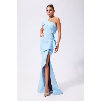 Rochie de ocazie Aubrey Bleu