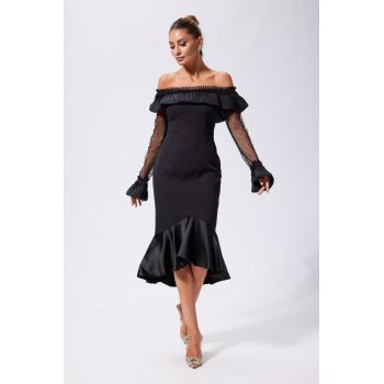 Rochie de ocazie Chameli Neagra