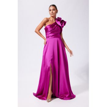 Rochie de ocazie premium Achmena Fucsia