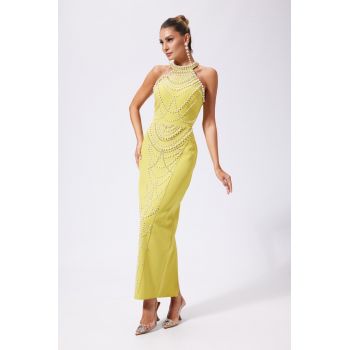 Rochie de ocazie premium Evea Lime