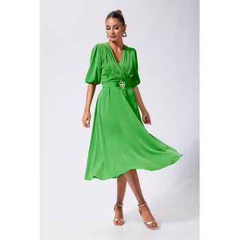 Rochie eleganta Selora Verde