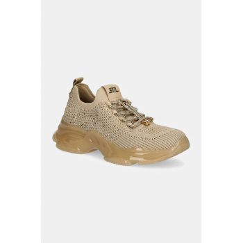 Steve Madden sneakers Meter culoarea bej, SM19000085